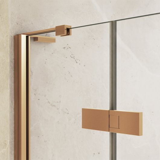 Stenový profil, stabilizačná vzpera a pánt - Brushed Gold Stenový profil, stabilizačná vzpera a pánt - Brushed Gold