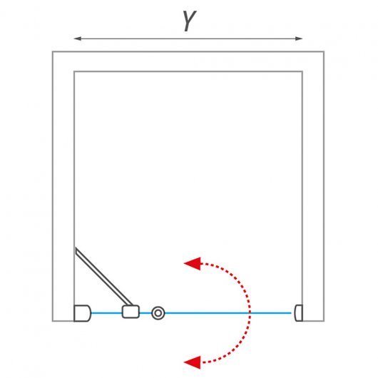 Drawing of LYE4 to a niche